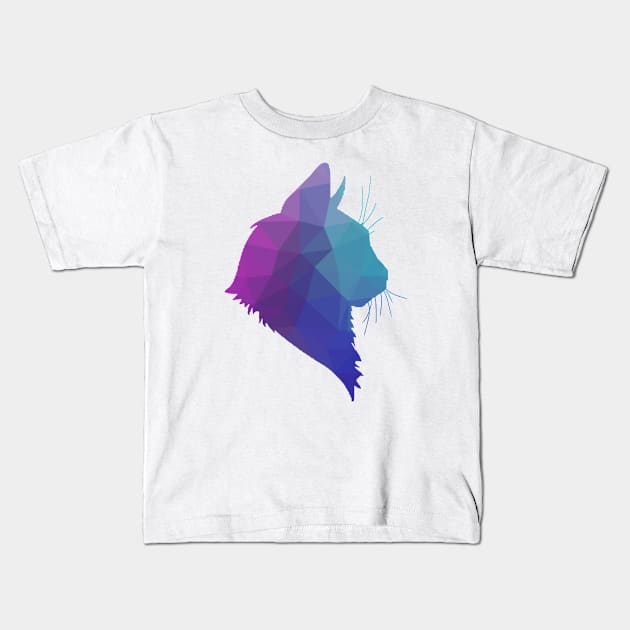 Unicorn Cat - CatCollection #3 Kids T-Shirt by Colorana